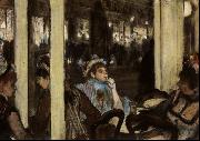 Women in Front of a Cafe, Evening, Edgar Degas